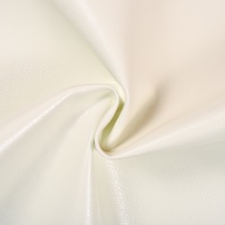 Ткань Дерматин (Кожзам) для мебели, цвет Белый (на отрез)  в Сосновом боре