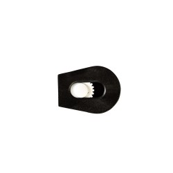 Зажим для шнура 4 мм KL  Чёрный + Белый (поштучно)  в Сосновом боре