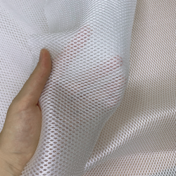 Сетка 3D трехслойная Air mesh 160 гр/м2, цвет Белый (на отрез)  в Сосновом боре