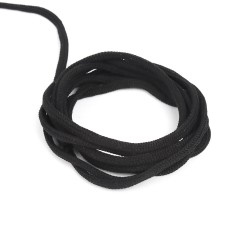 Шнур для одежды 4,5 мм, цвет Чёрный (на отрез)  в Сосновом боре