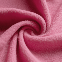 Флис Односторонний 130 гр/м2, цвет Розовый (на отрез)  в Сосновом боре