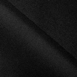 Прорезиненная ткань Оксфорд 600D ПВХ, Черный   в Сосновом боре