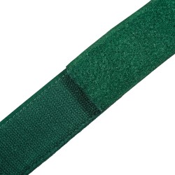 Контактная лента 40мм (38мм)  Зелёный (велькро-липучка, на отрез)  в Сосновом боре