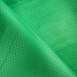 Ткань Оксфорд 300D PU Рип-Стоп СОТЫ, цвет Зелёный (на отрез)  в Сосновом боре