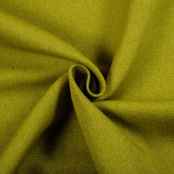 Ткань Рогожка (мебельная), цвет Зелёный (на отрез)  в Сосновом боре