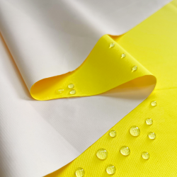 Водонепроницаемая Дышащая Мембранная ткань PU 10'000, цвет Жёлтый (на отрез)  в Сосновом боре