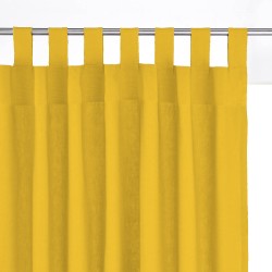 Штора уличная на Петлях (В-220*Ш-145) Желтая, (ткань Оксфорд 600)  в Сосновом боре